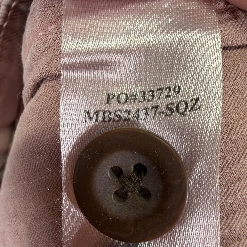 Faherty Chino Shorts Mens 28 Pink Coastline Tailored 8 Inch Inseam Casual